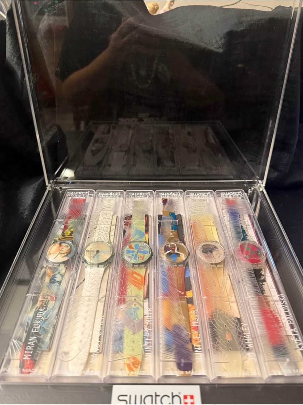 1997 Swatch Artist Set IV Limited Edition 6 Watch Collector Set